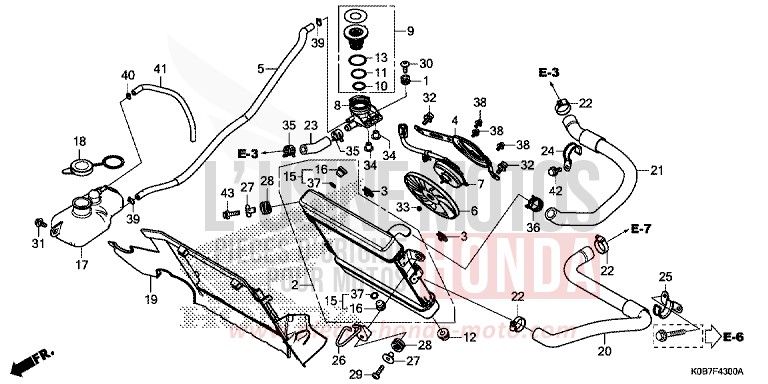 KUEHLER von Forza 300 PEARL NIGHTSTAR BLACK (NHA84) von 2019